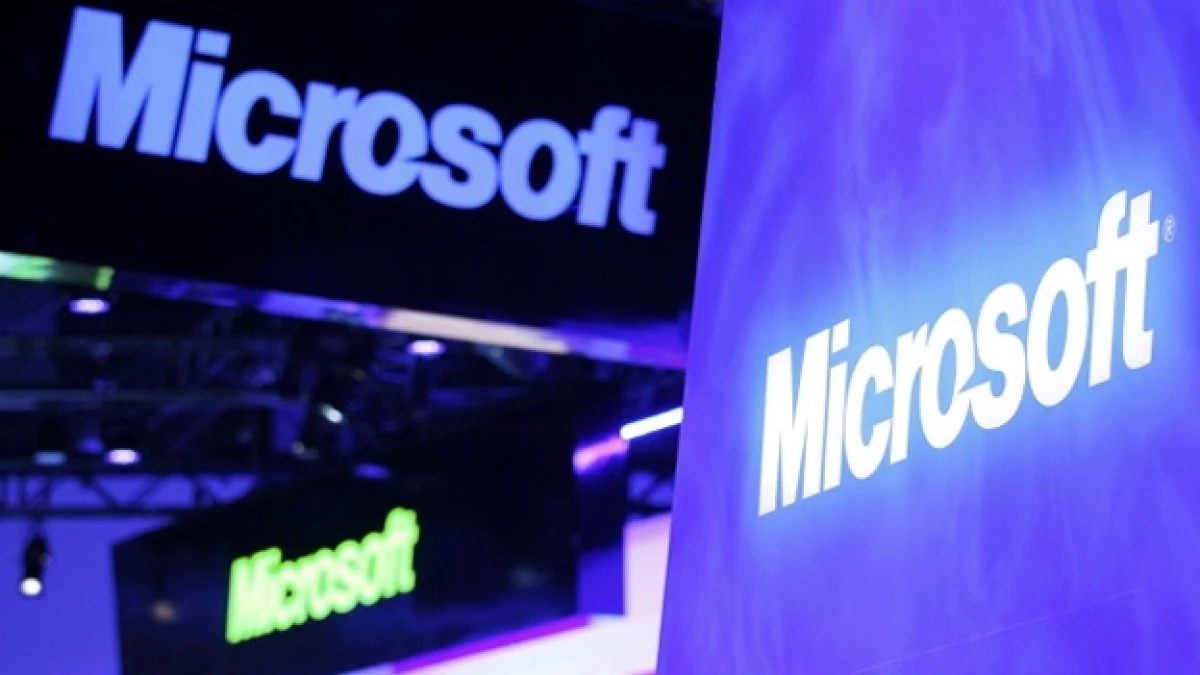 logo de microsoft en el CES