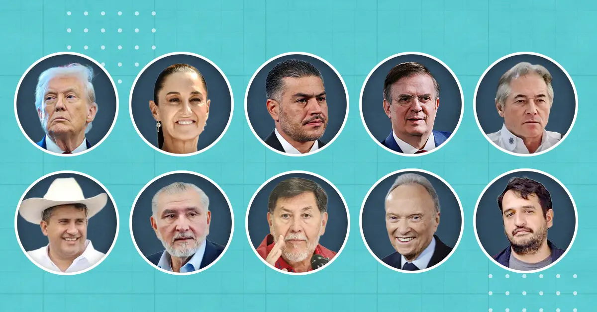 De “Andy” López a Salinas Pliego: los 12 personajes políticos que marcaron el 2025, para bien o para mal