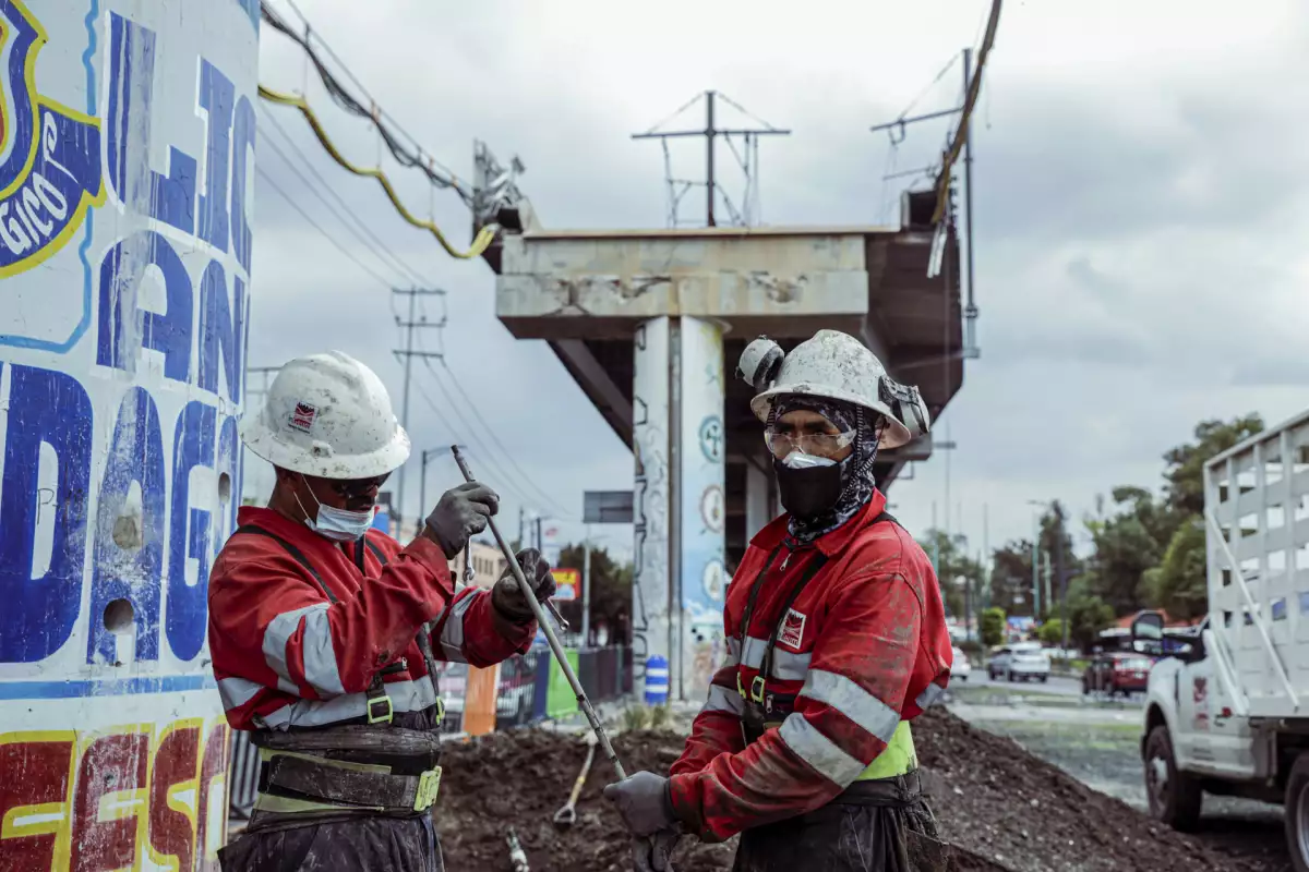 Peritaje de la Línea 12 tras el desplome en la estación Olivos