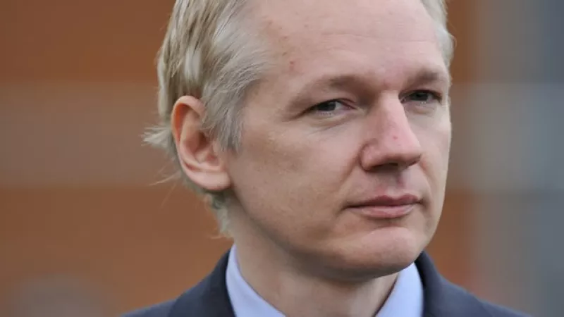rostro de assange