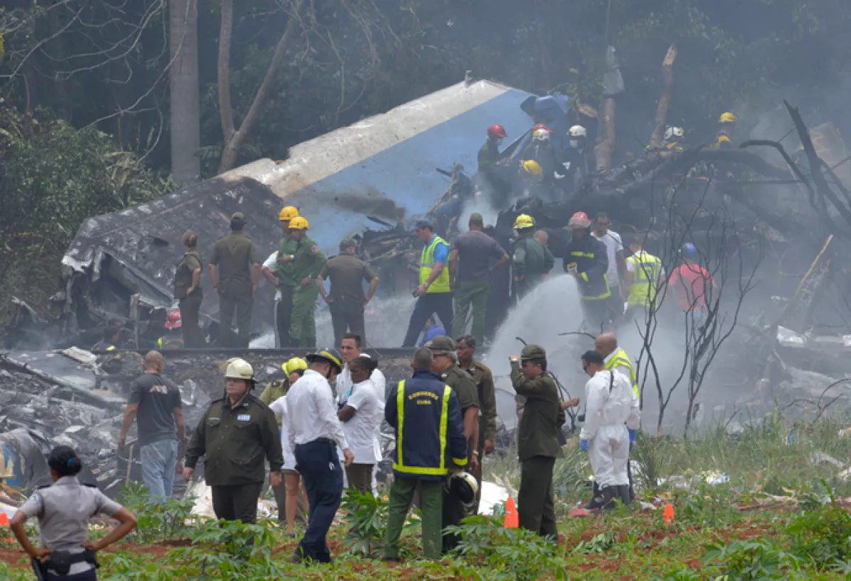 Accidente en Cuba