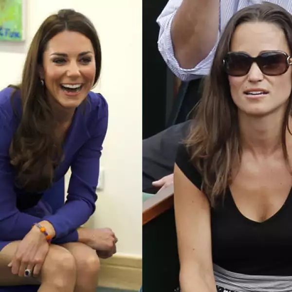 KATE Y PIPPA MIDDLETON. La duquesa de Cambridge y su hermana lograron colarse en la posición 95.