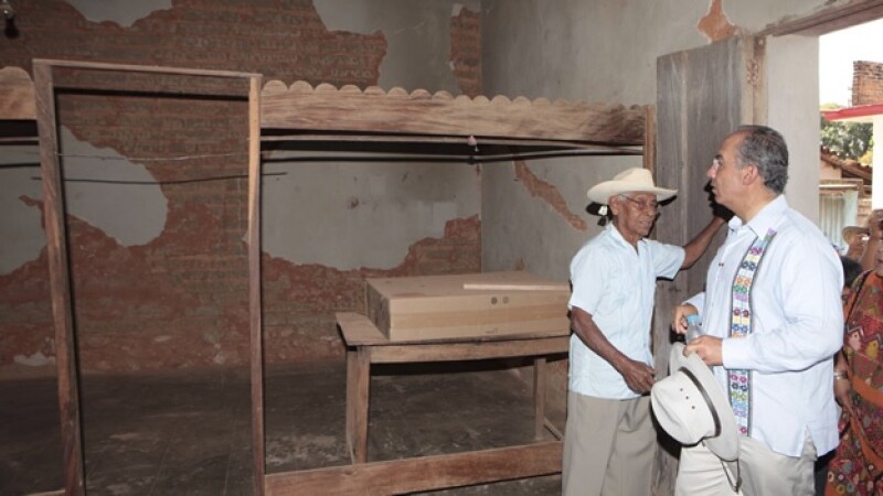 casa destruida en ometepec