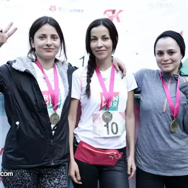 Siouzana Melikian, Rocío Verdejo y Damayanti Quintanar