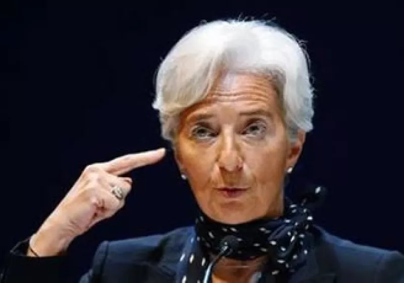 Christine Lagarde habla un inglés impecable y ha pasado gran parte de su carrera en EU como abogada. (Foto: Reuters)