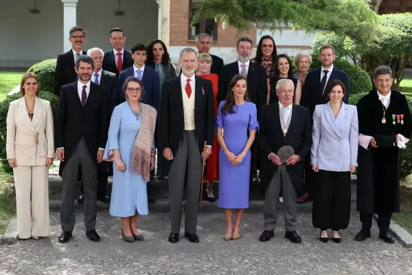 The King And Queen Of Spain Present The "Miguel De Cervantes" 2025 Prize For Literature In The Castilian Language To Writer Gonzalo Celorio