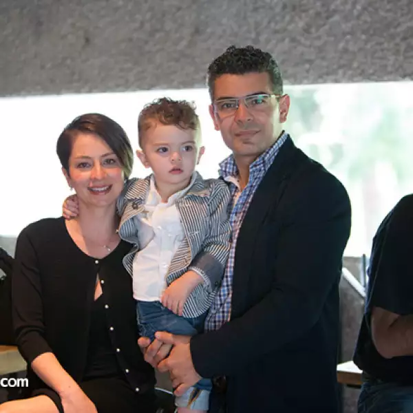 Tania Betancourt, José Emilio García y José García Camil