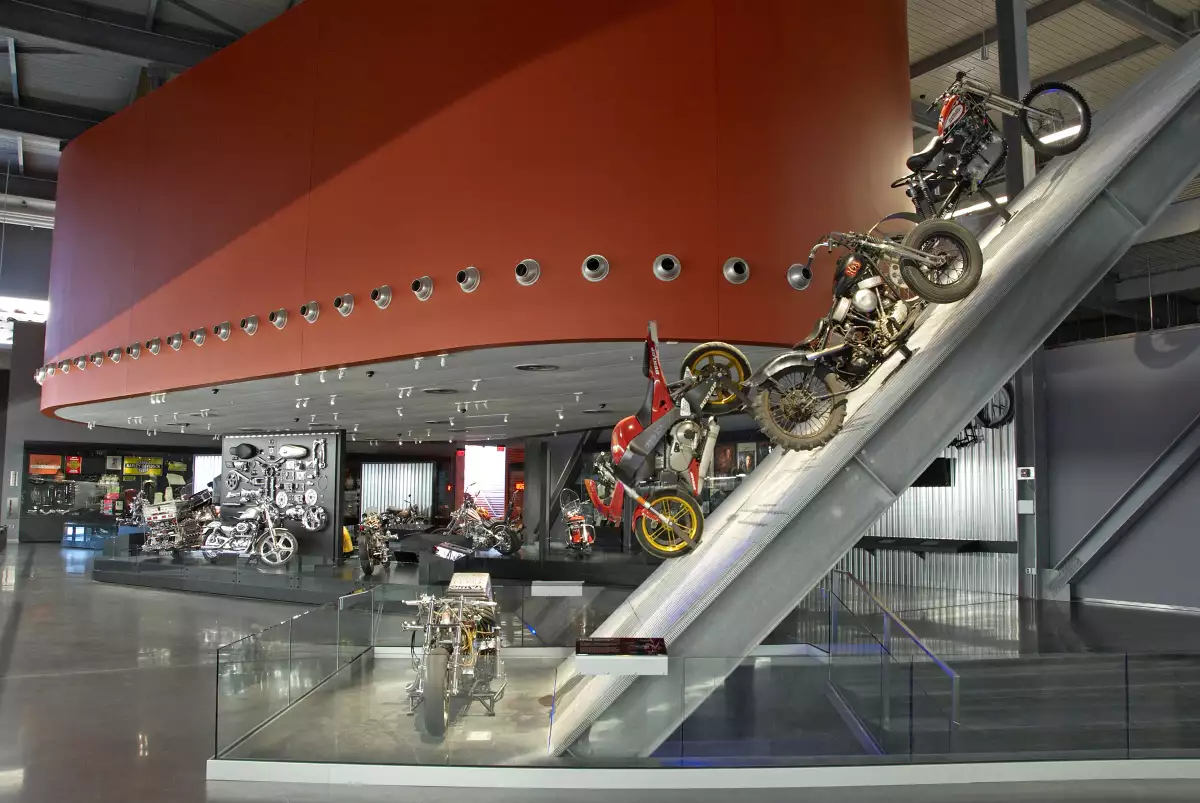 El salón principal del museo.