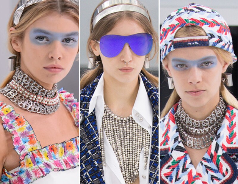 Collares statement en Chanel.