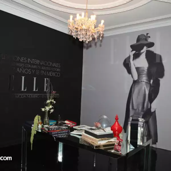 Montaje de la Revista Elle en Casa Don Julio