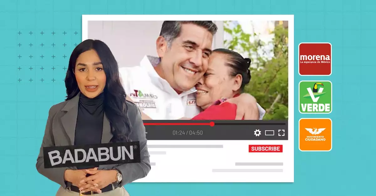 Badabun pasa de exponer a infieles a promover a candidatos de Morena, PVEM y MC