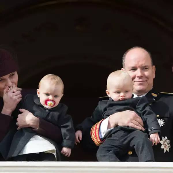 Los príncipes Jacques y Gabriella vivieron su primer Día Nacional de Mónaco. El 10 de diciembre cumplirán un año.