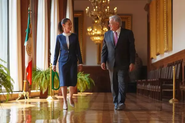 Gira de transición presidencial de Claudia Sheinbaum y Andrés Manuel López Obrador