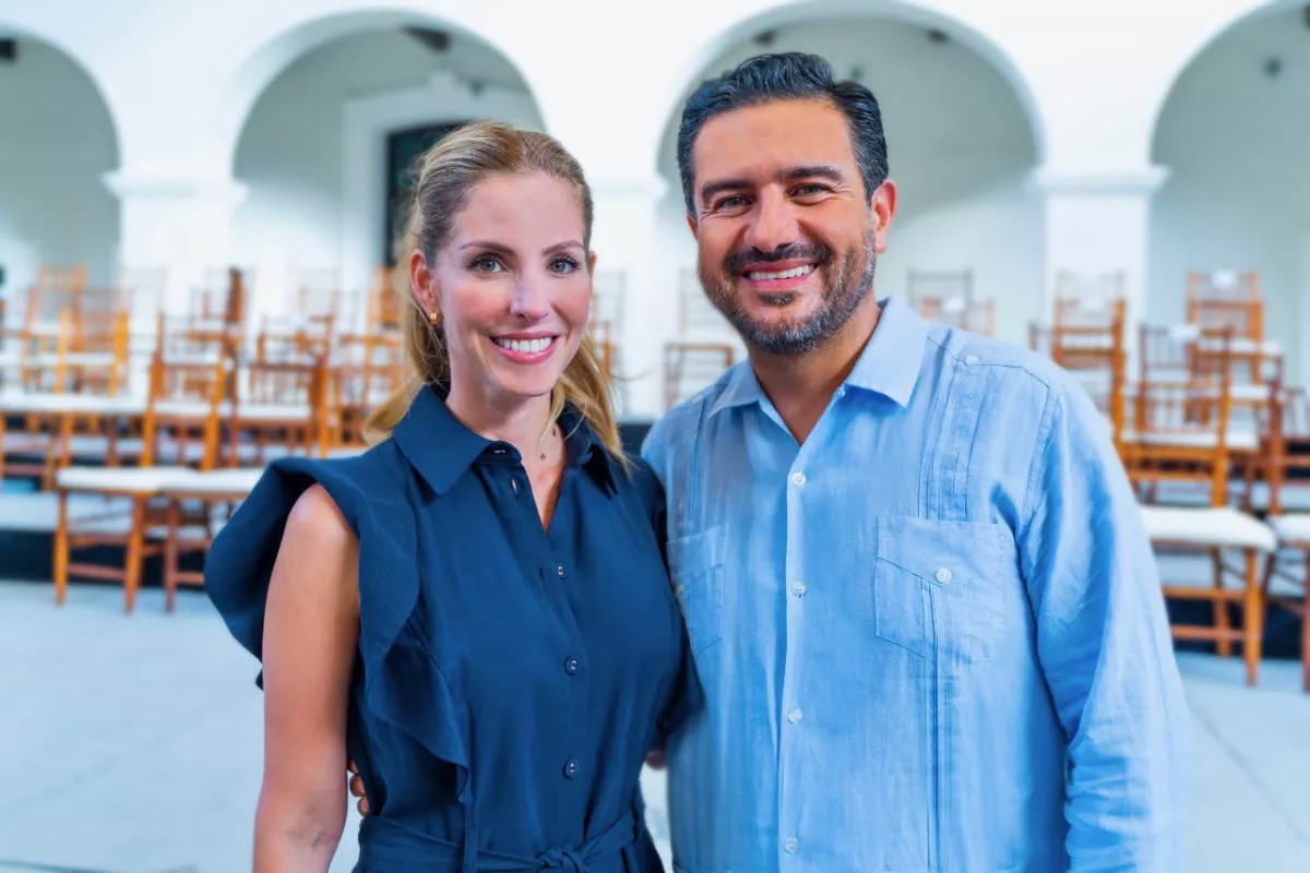 Patricia Lobeira y Miguel Ángel Yunes