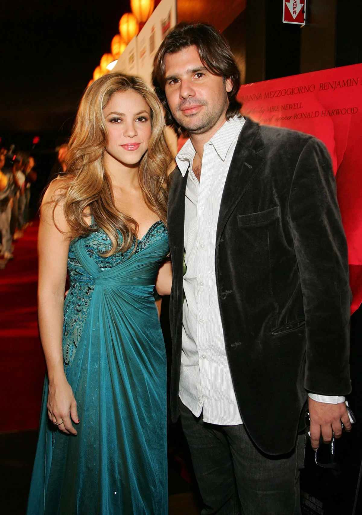 Shakira y Antonio de la Rúa