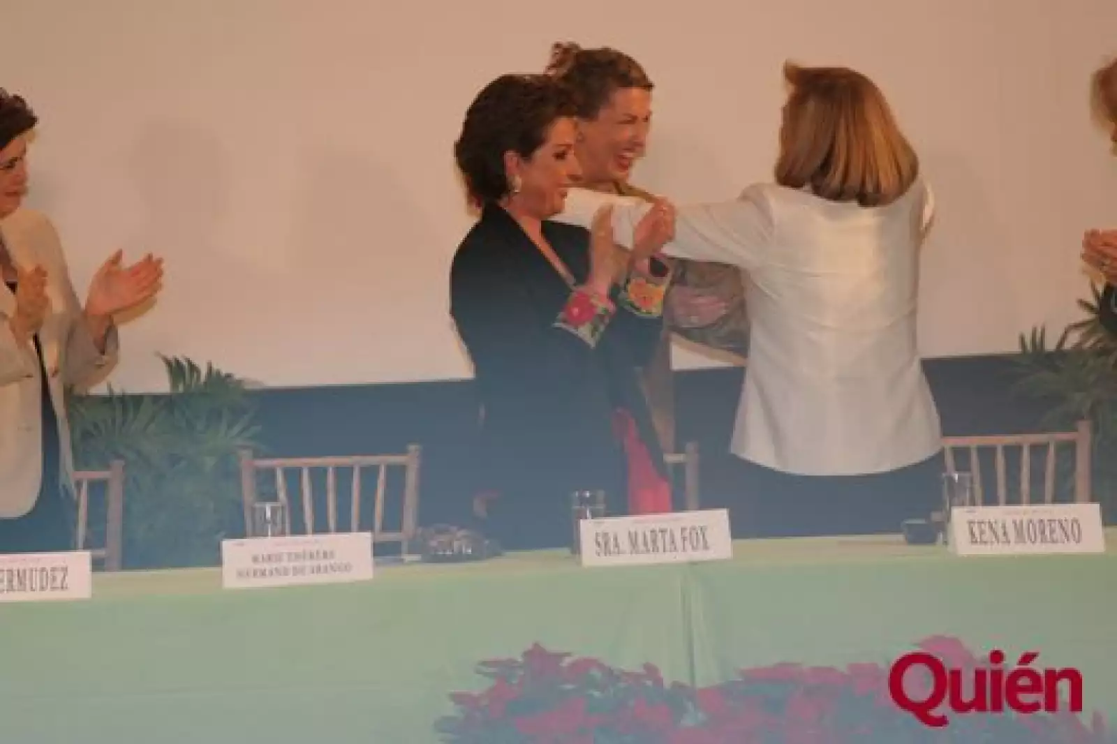 Sari Bermúdez, Marie Therese Arango, Marta Sahagún, Kena Moreno