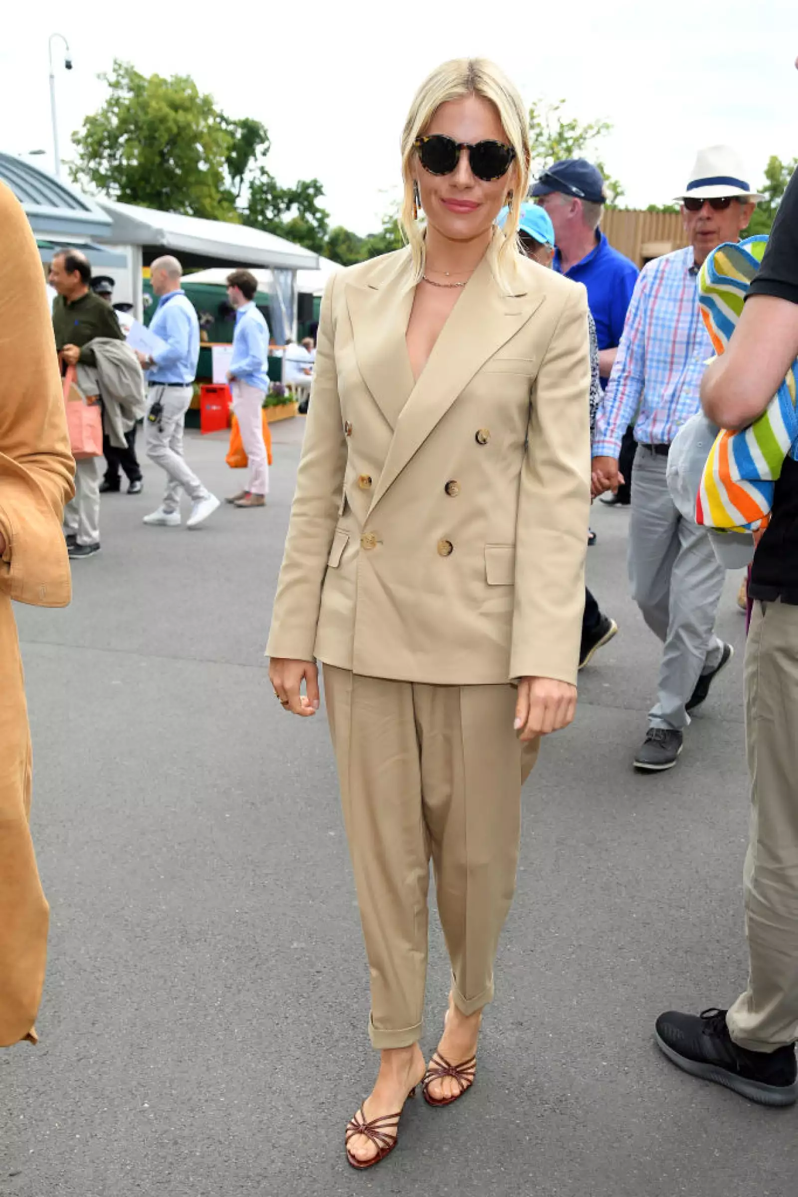 Celebrities Attend Wimbledon 2019