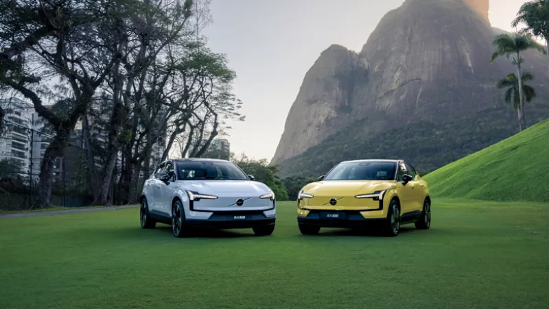 Foto del Volvo eléctrico EX30