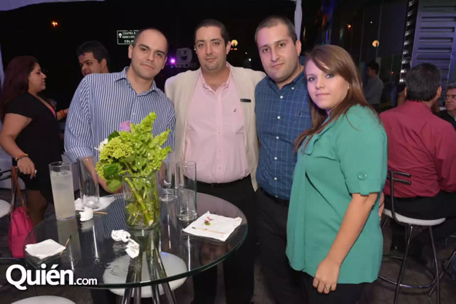 Aldo García, Gilberto Álvarez, Alejandro Alarcón y Marisol Monraz