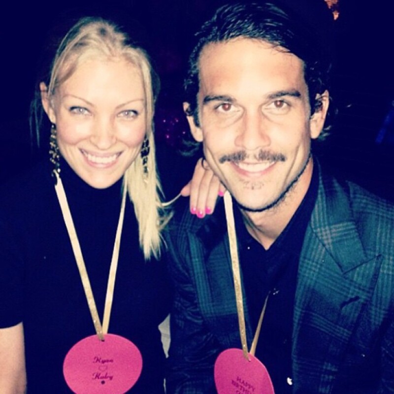 Ellos fueron los responsables de organizar la fiesta: Lauren Tatum y Ryan Sweeting, su querido esposo.