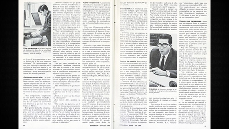 Un gerente administrativo advertía a Expansión que su empresa no gastaría “pólvora en infiernitos”, en referencia a la llegada de las computadoras al mundo empresarial.
