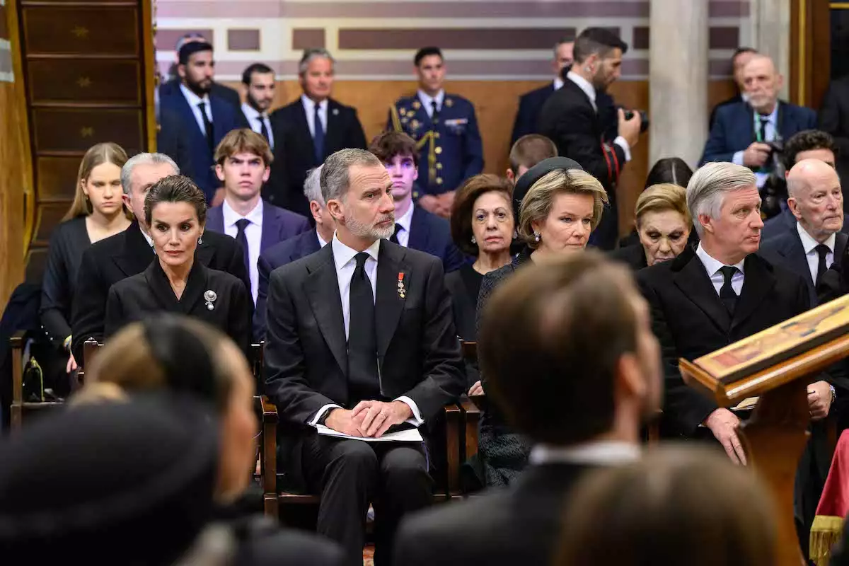 Former King Constantine II Of Greece Funeral