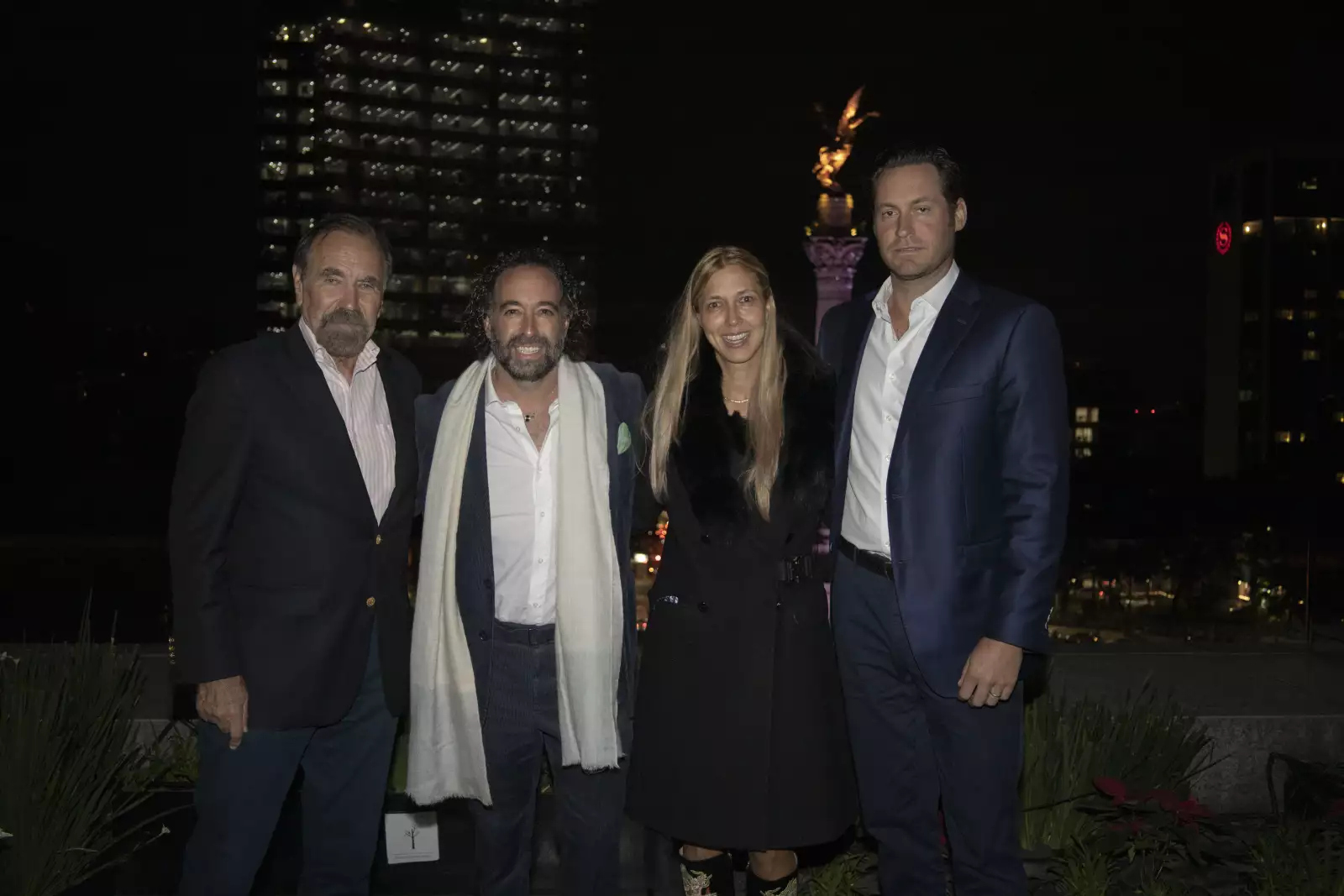 Jorge Perez, Jon Paul Perez, Marcos Fasja y Taly Fasja.jpg