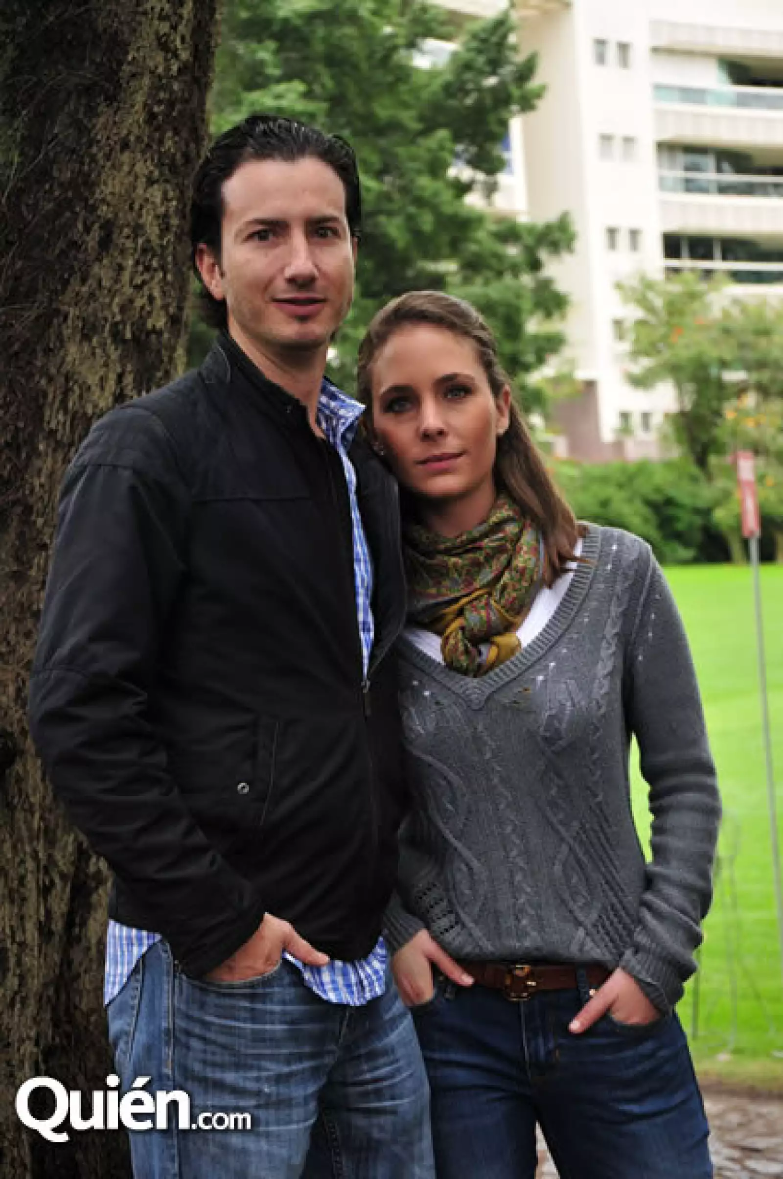 Kristian Goñi e Ingrid Voeglin