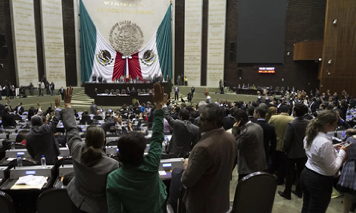 Los diputados aprobaron el dictamen con 423 votos a favor, 48 en contra y nueve abstenciones (Foto: Notimex)