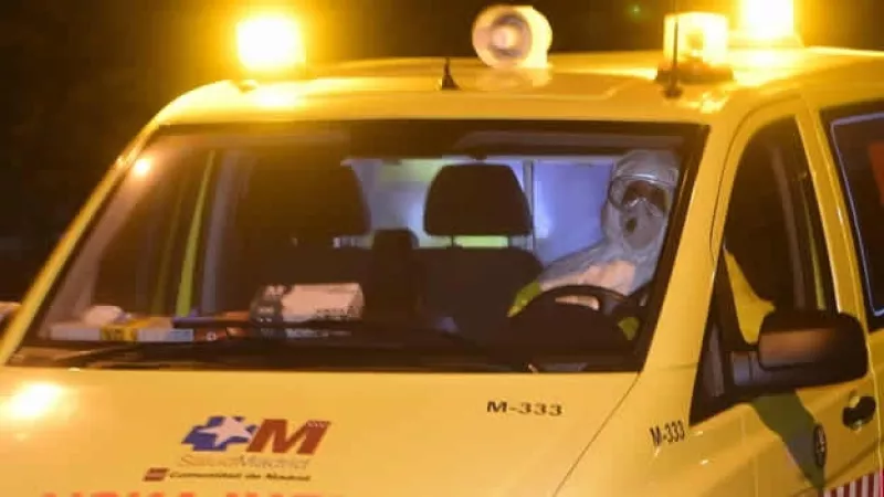 españa ebola ambulancia