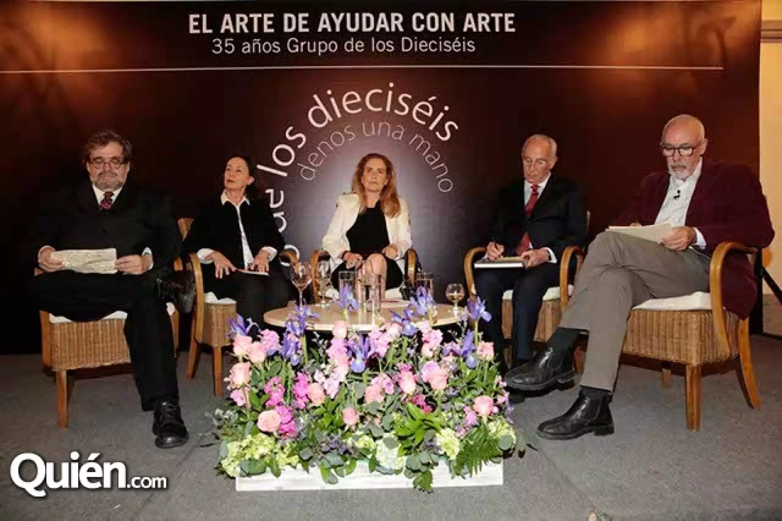 Gerardo Treager,Alejandra Reygadas,Paloma Porras,José Pinto y Santiago Espinosa de los Monteros