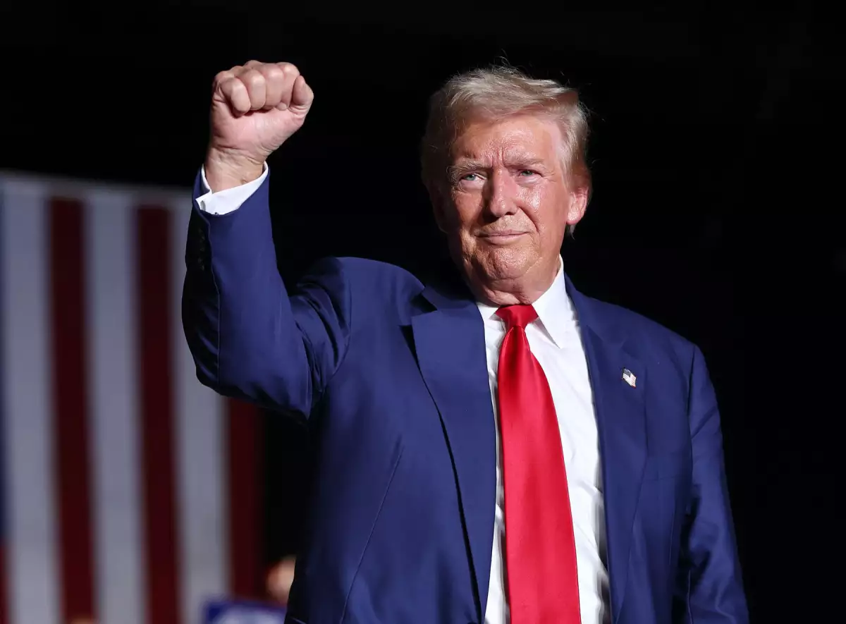 Donald Trump Holds Las Vegas Rally As He Campaigns For President