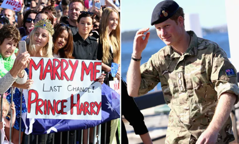 Sin duda el viaje a Australia del hermano de William terminó en algo completamente inesperado, luego de que una fan del royal consiguiese su cometido.