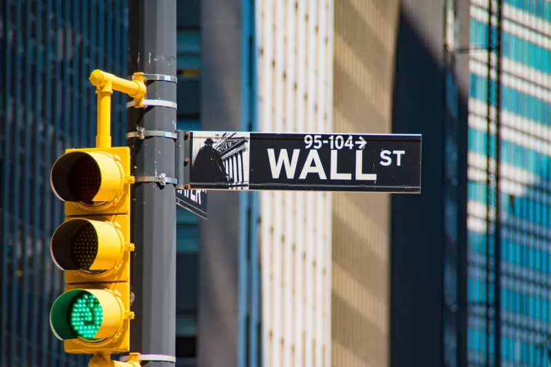 Wall Street sign, Manhattan, New York