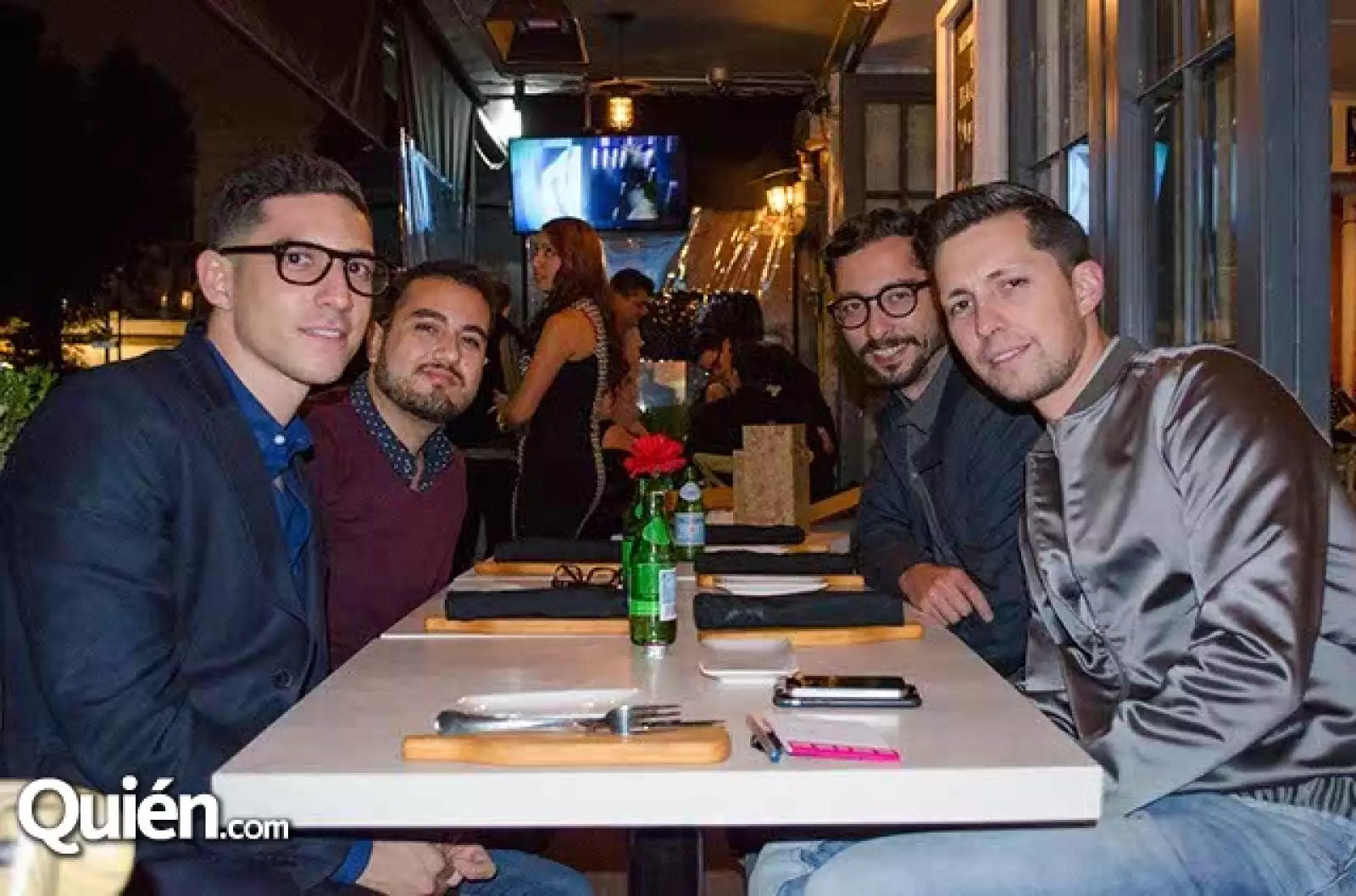 Juan de la Concha,Salim Memi,Daniel Saldaña y Adrián Xavier