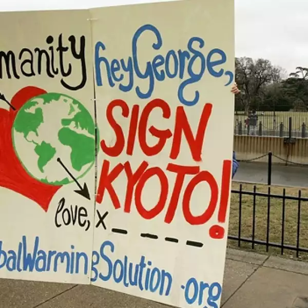 Protocolo de Kioto, protestas