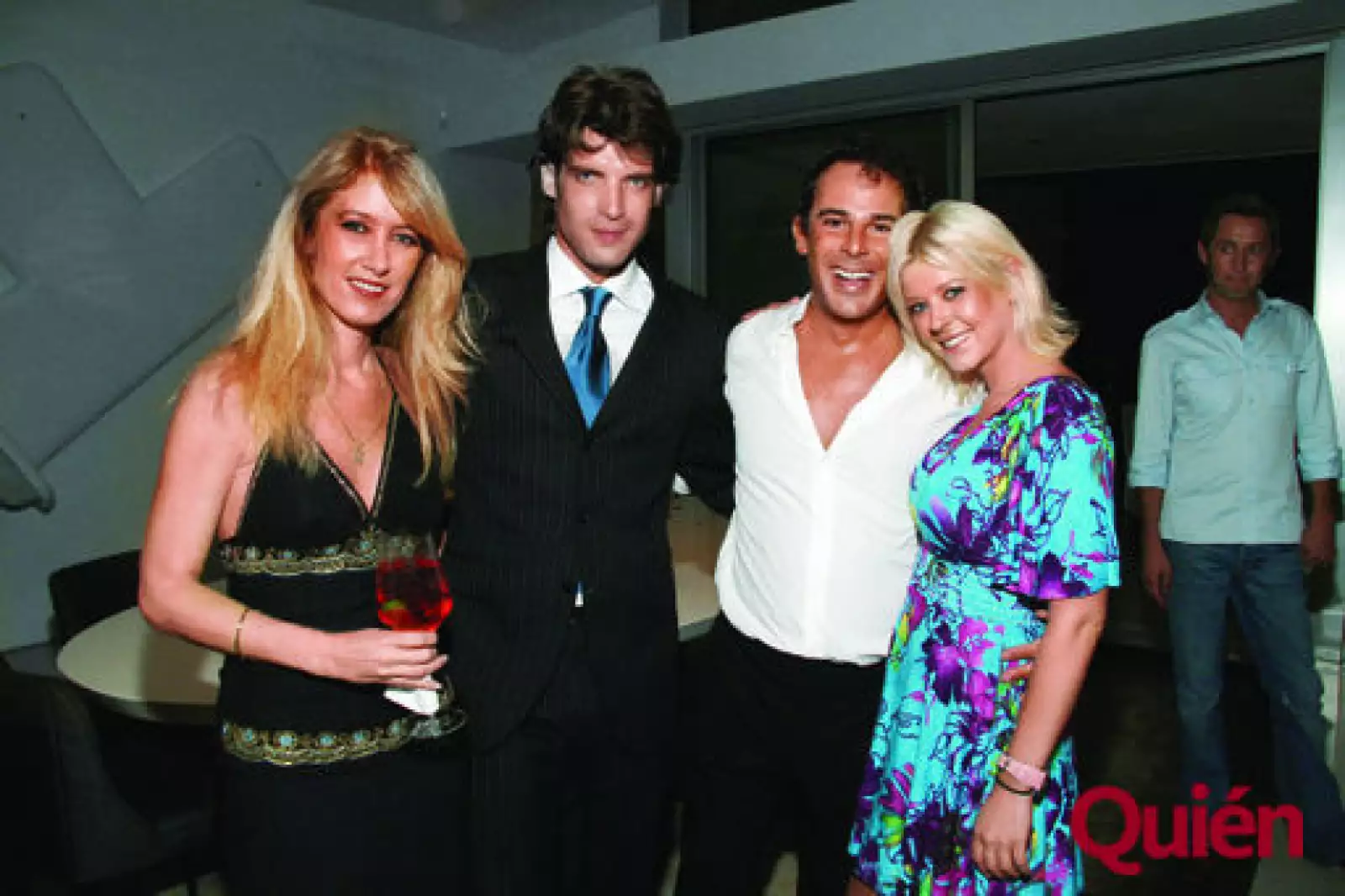 Trista Rullan, Christian Manning, Eugenio López, Tara Reid