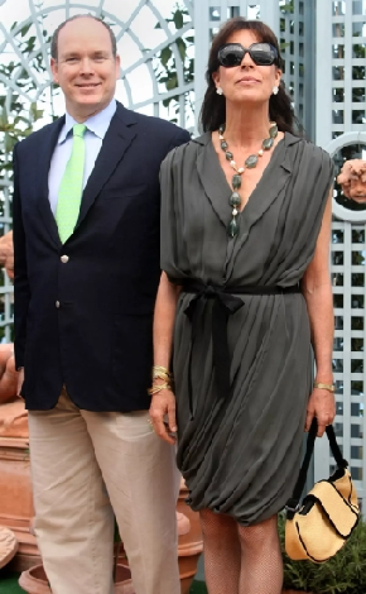 Alberto y Carolina listos para iniciar.