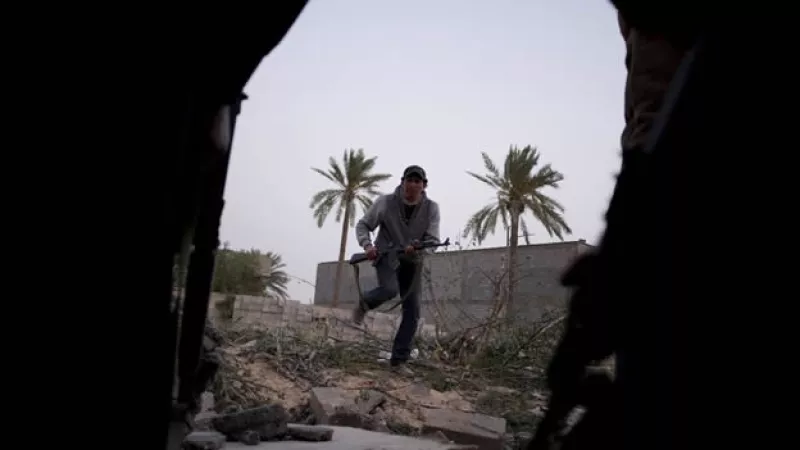 Libia - combatiente rebelde - Misrata