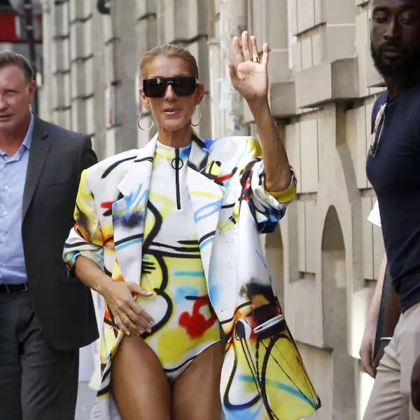 Celine en un total look de  Off-White