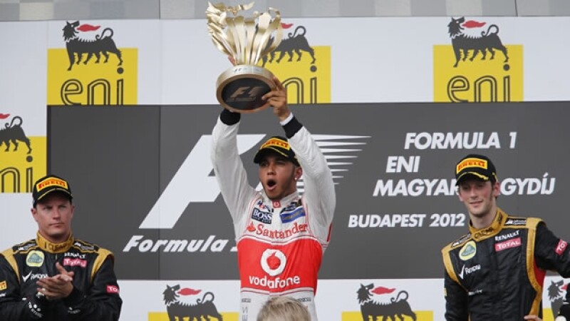 Lewis Hamilton gana el GP de Hungría