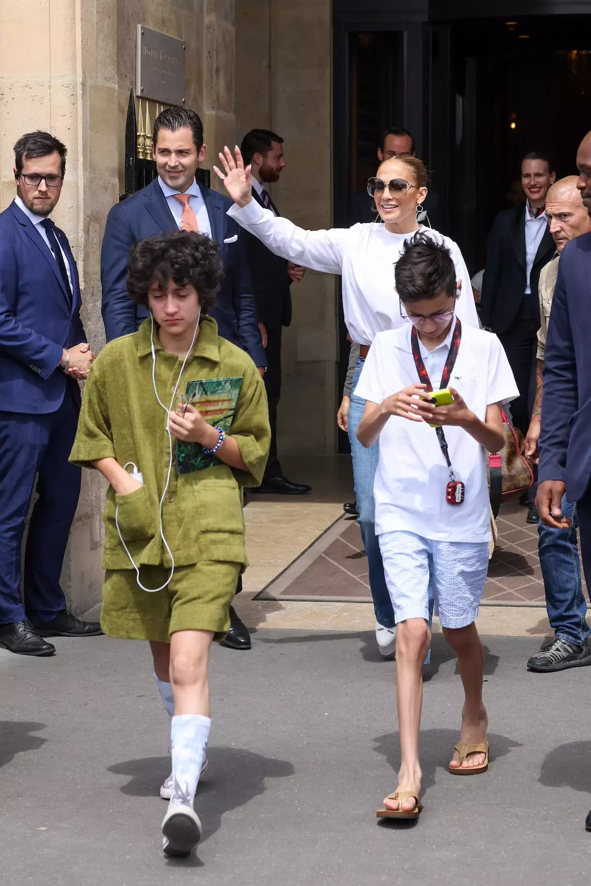 Celebrity Sightings In Paris - July 27th, 2022