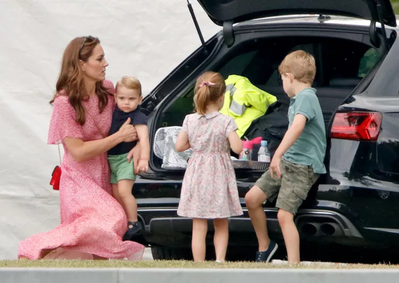 Kate Middleton y sus hijos