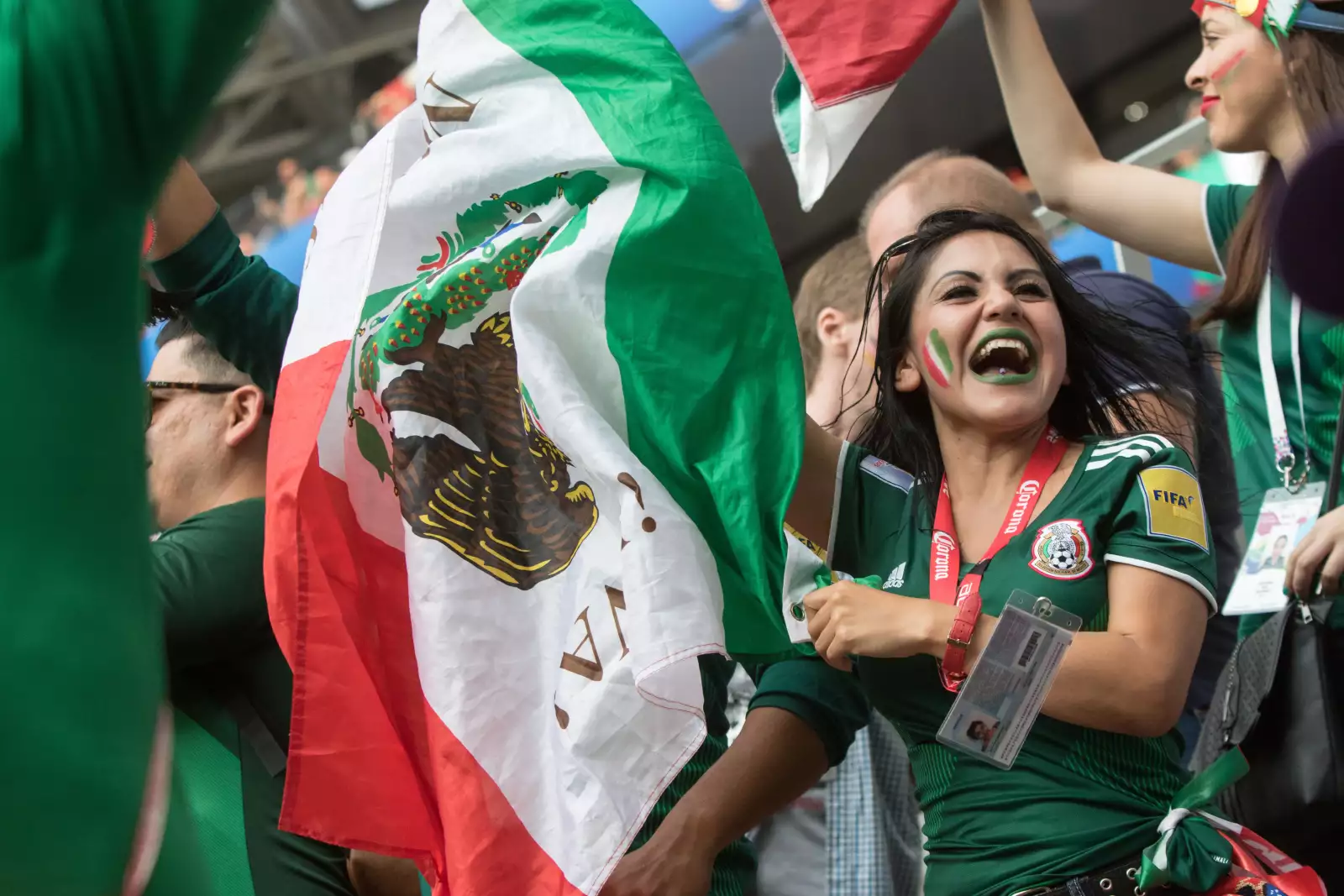 Mexicanos en el Mundial de Rusia2018.