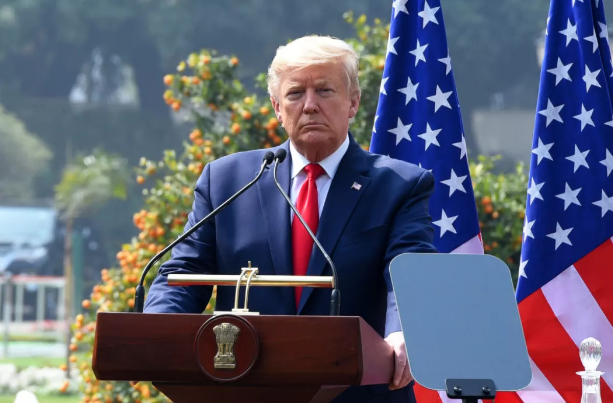US President Donald Trump And Prime Minister Narendra Modi Deliver Joint Press Statement