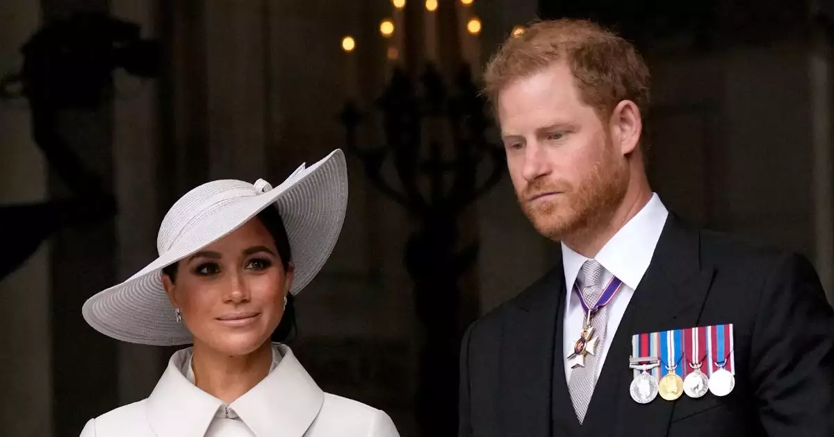 Meghan Markle y el príncipe Harry