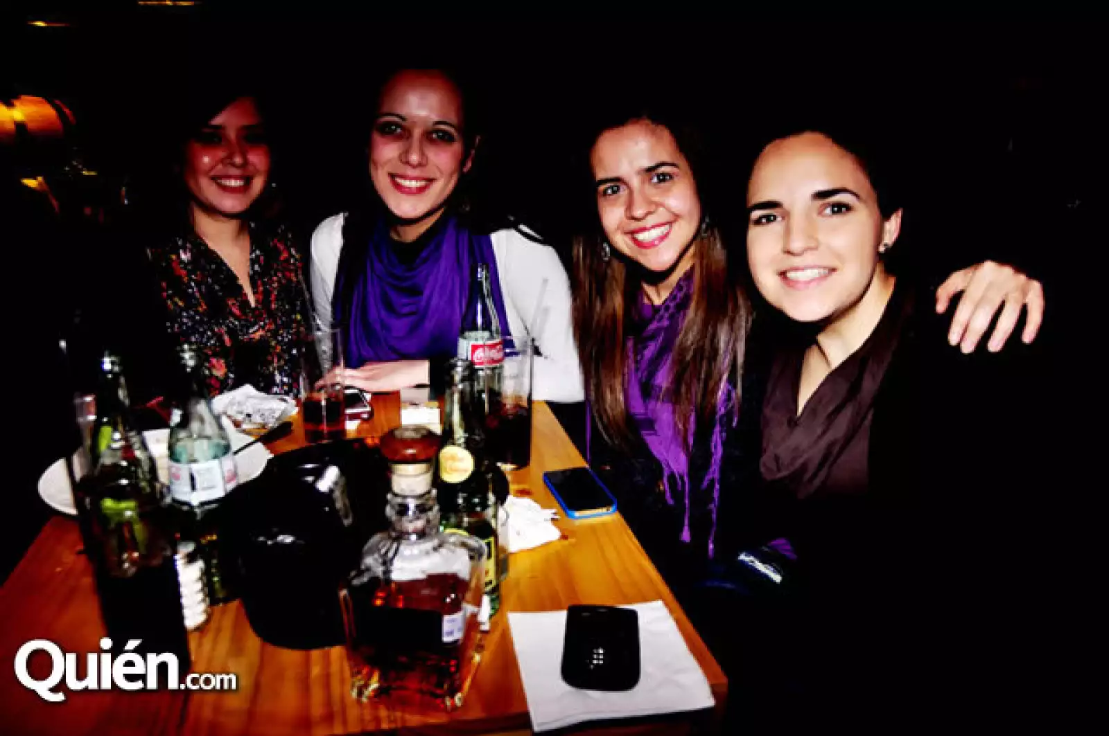 Liz Gallegos,Marivel Flores,Bianca Ayala y Nora