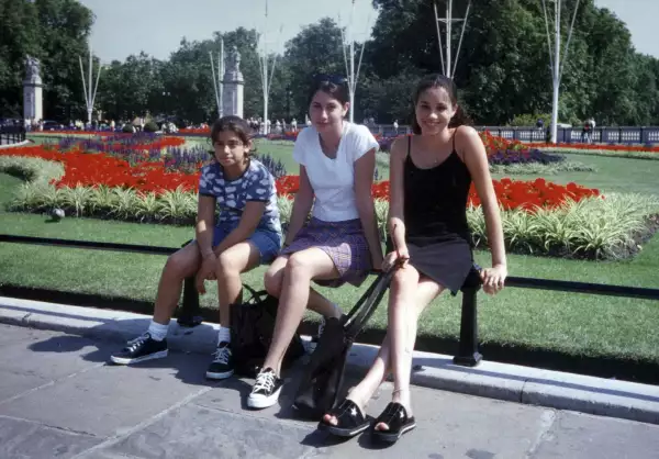 Meghan Markle en su infancia.