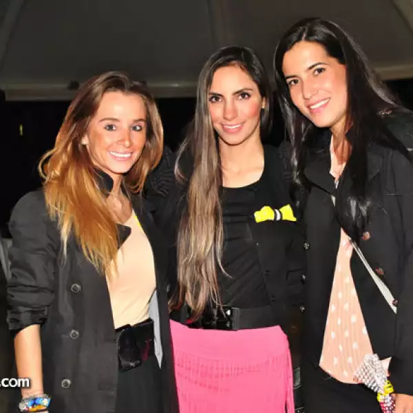 Fernanda Espinoza, Carmina Rodríguez y Regina Hurtado