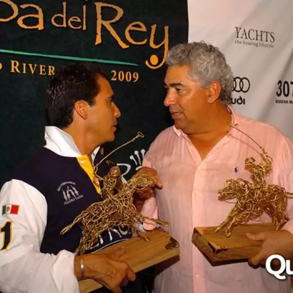 Cedric en presentación equipos de polo